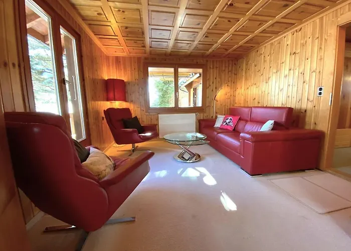 Alis - Grosses Chalet, Nahe Sportarena Und Skilift, Bis 9 Personen Leukerbad