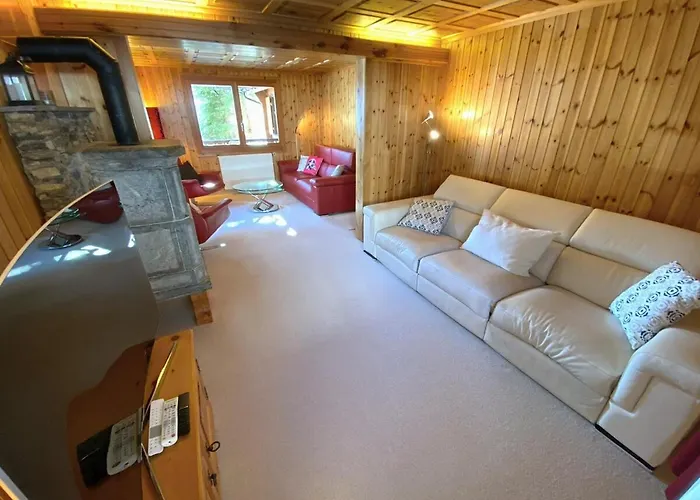 Apartamento Alis - Grosses Chalet, Nahe Sportarena Und Skilift, Bis 9 Personen Leukerbad